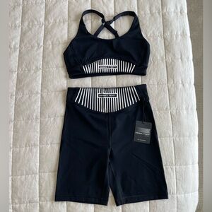 Savage X Fenty Black Bike Shorts